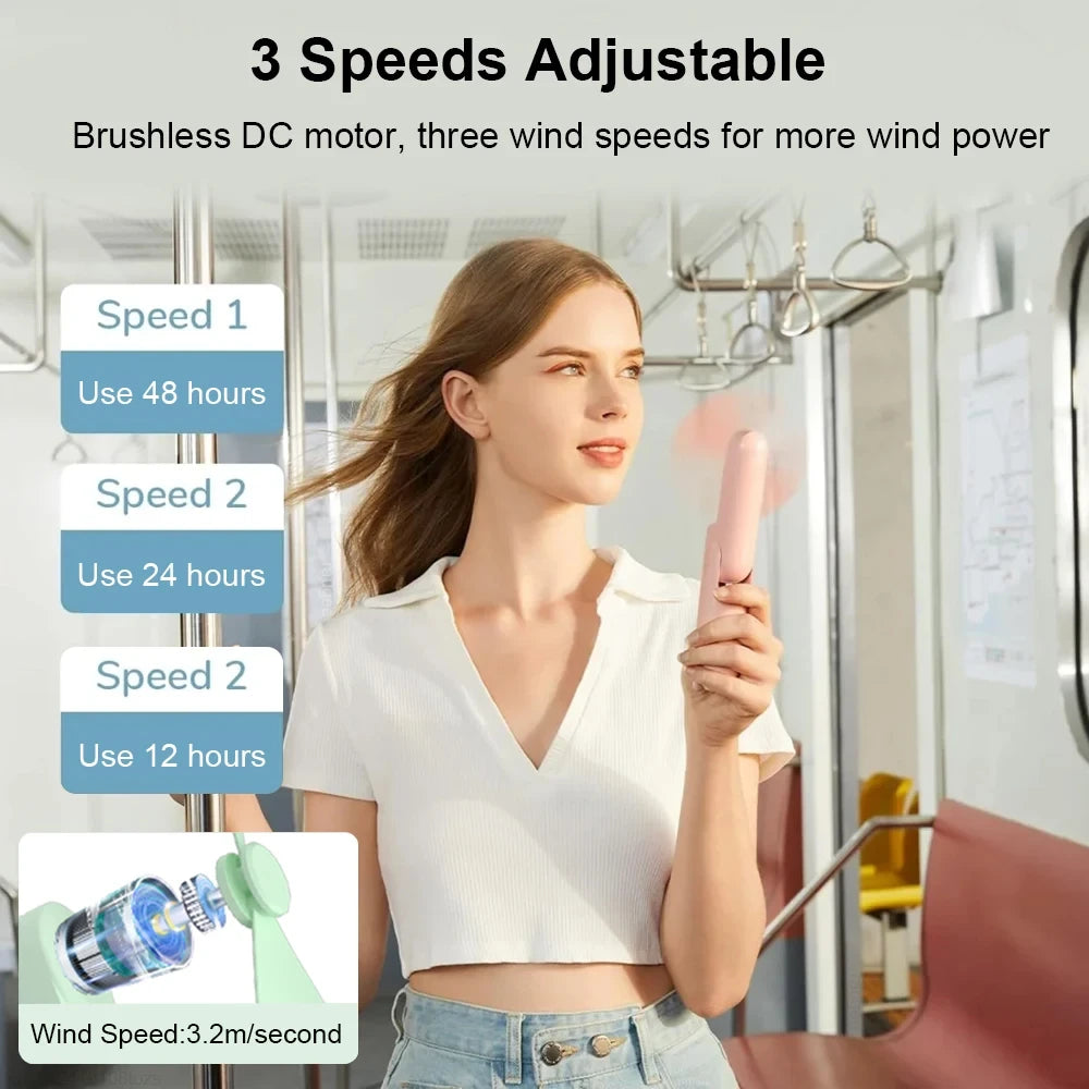Mini USB Rechargeable Fan