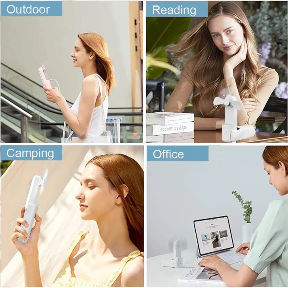 Mini USB Rechargeable Fan